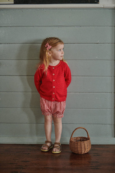 Nature Baby - Betty Shorts | Red Check Shorts Nature Baby 
