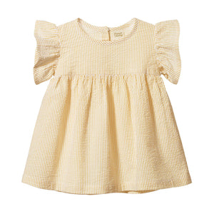 Nature Baby - Bonnie Dress | Golden Stripe