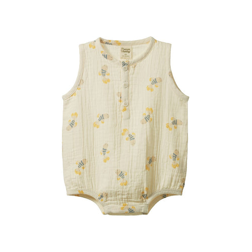 Nature Baby - Cedar Suit Muslin | Fish Fable