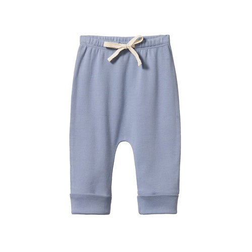 Nature Baby - Drawstring Pants | Dusky Blue