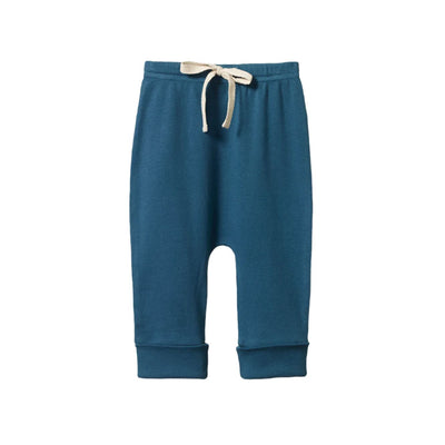 Nature Baby - Drawstring Pants | Teal Pants Nature Baby 