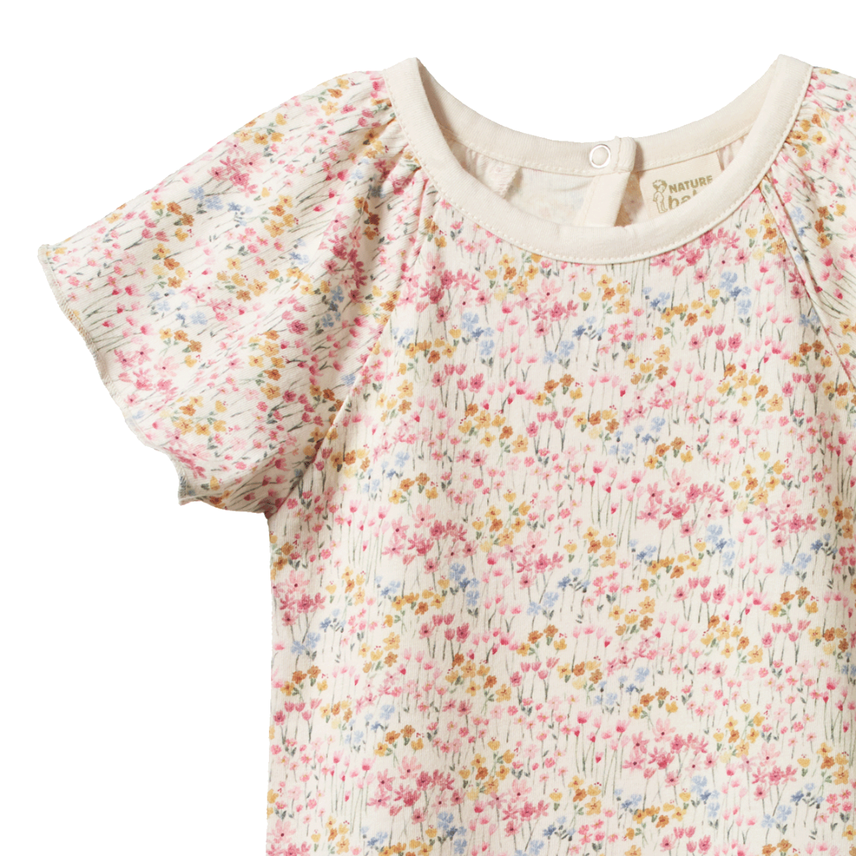 Nature Baby Faye Bodysuit - Wildflower Mountain Print Bodysuit Nature Baby 