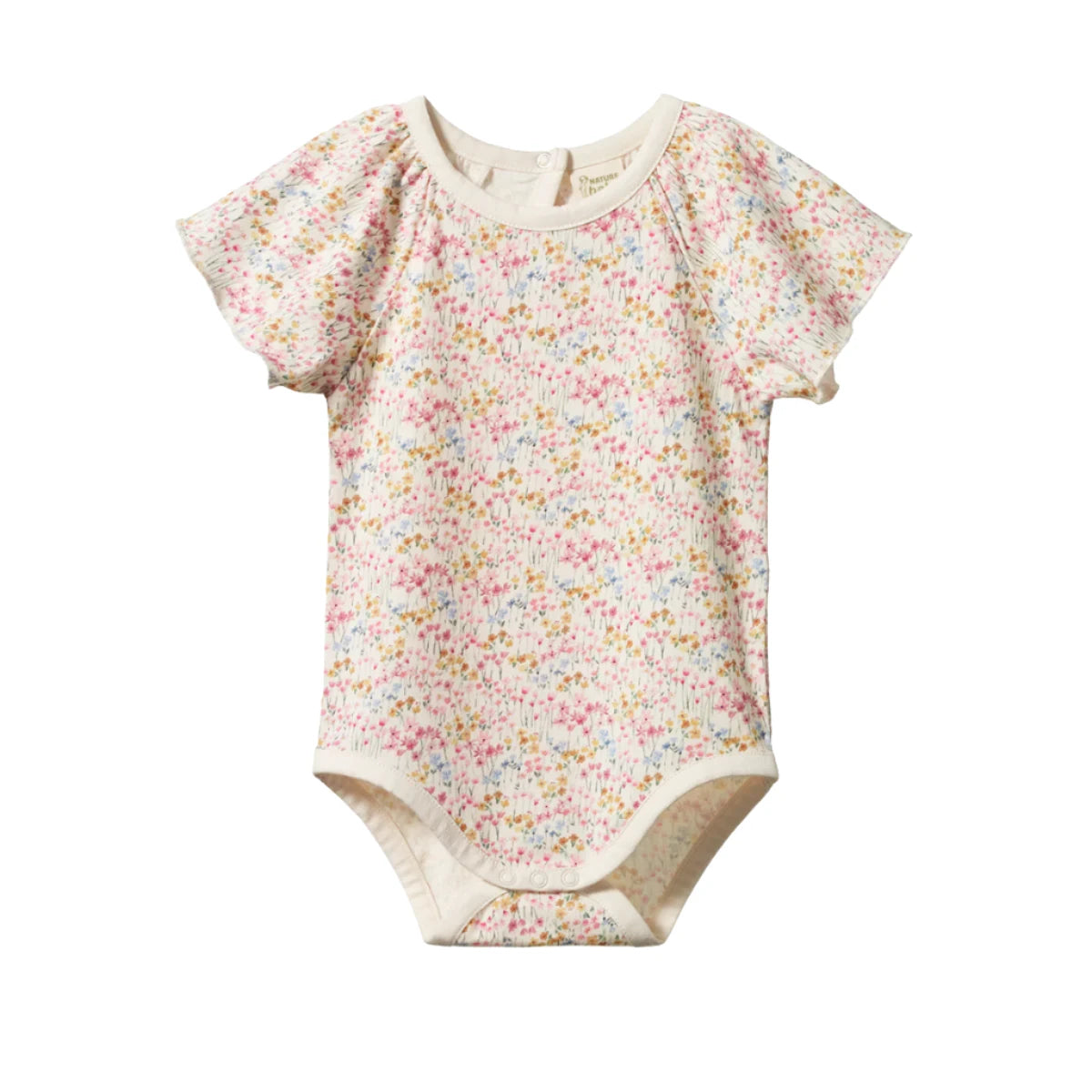 Nature Baby Faye Bodysuit - Wildflower Mountain Print Bodysuit Nature Baby 