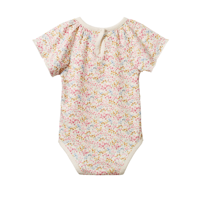 Nature Baby Faye Bodysuit - Wildflower Mountain Print Bodysuit Nature Baby 