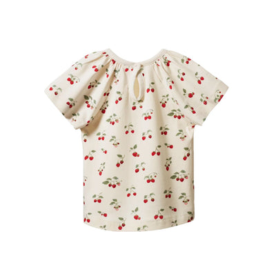 Nature Baby - Faye Tee | Strawberry Blush Short Sleeve T-Shirt Nature Baby 