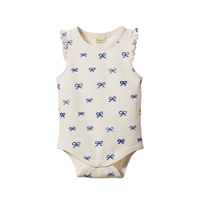 Nature Baby - Fleur Bodysuit | Ribbons Bodysuit Nature Baby 