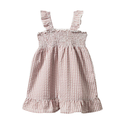 Nature Baby Gala Dress - Twilight Check