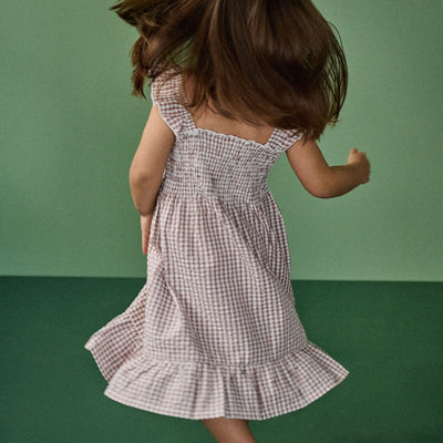 Nature Baby Gala Dress - Twilight Check Sleeveless Dress Nature Baby 