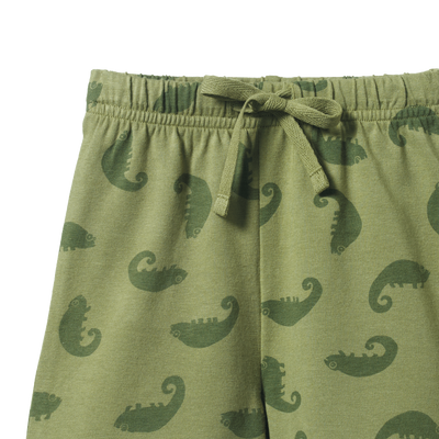 Nature Baby Jimmy Shorts - Chameleon Print Shorts Nature Baby 