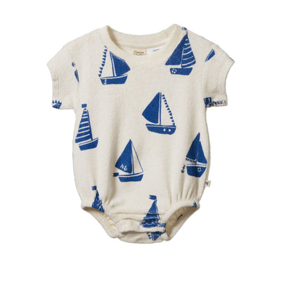 Nature Baby - Juno Romper Terry | Regatta Romper Nature Baby 