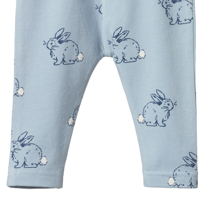 Nature Baby Leggings - Cottage Bunny Print Leggings Nature Baby 