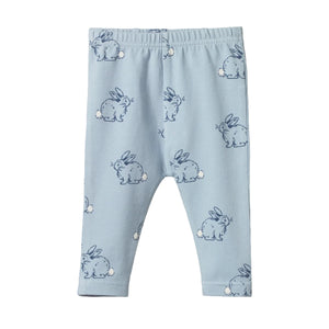 Nature Baby Leggings - Cottage Bunny Print