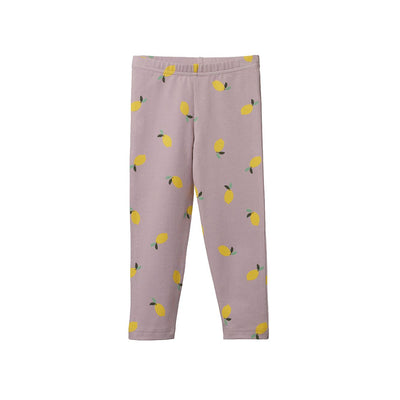 Nature Baby Leggings - Lilac Lemon Print Leggings Nature Baby 