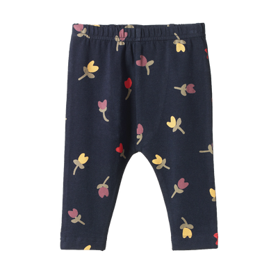 Nature Baby Leggings - Navy Tulip Print Leggings Nature Baby 