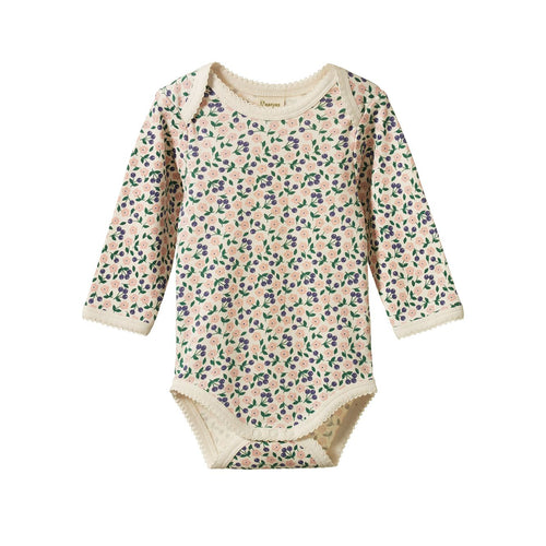 Nature Baby - Long Sleeve Bodysuit | Briarwood Print