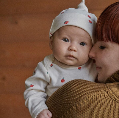 Nature Baby - Long Sleeve Bodysuit | Raspberry Bodysuit Nature Baby 