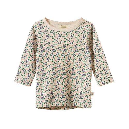 Nature Baby - Long Sleeve Cloud Tee | Briarwood Print