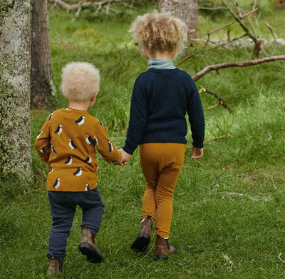 Nature Baby - Long Sleeve River Tee | Puffin Toffee Long Sleeve T-Shirt Nature Baby 
