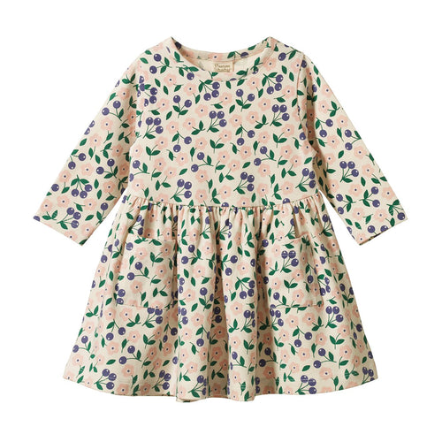 Nature Baby - Long Sleeve Twirl Dress | Grande Briarwood Print