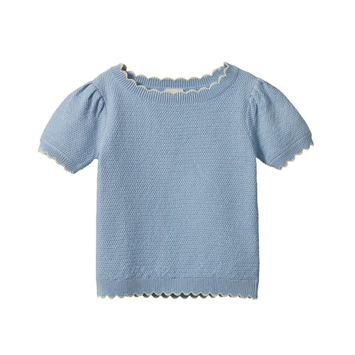 Nature Baby - Maeve Tee | Celestial Blue