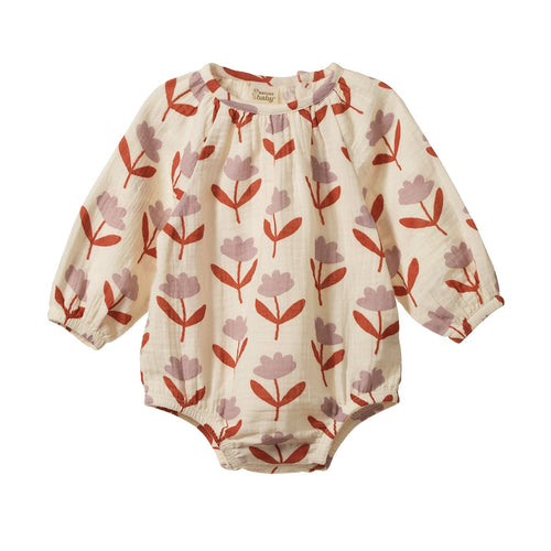 Nature Baby - Meadow Bodysuit Muslin | Fleurette - PRE ORDER