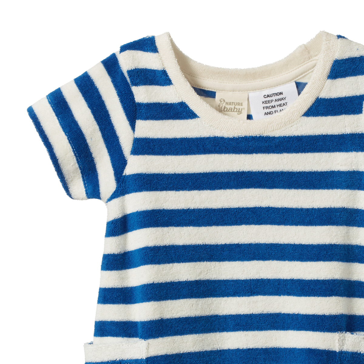 Nature Baby Ocean Suit - Mariner Stripe Growsuit Nature Baby 