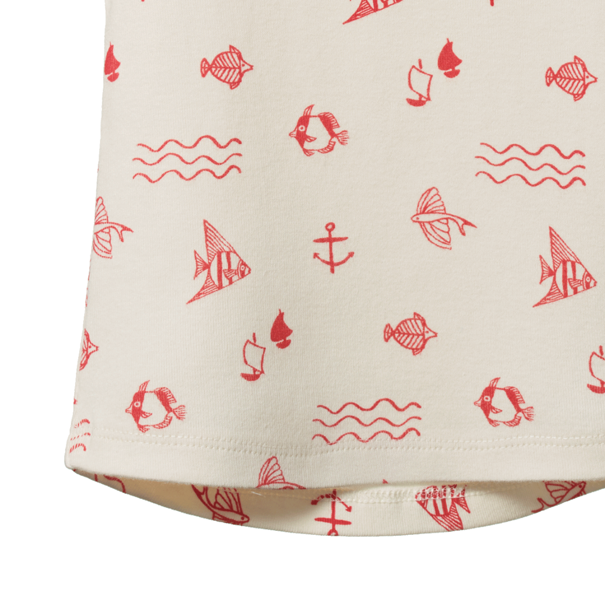 Nature Baby Ocean Tank - Atlantic Red Print Singlet Nature Baby 