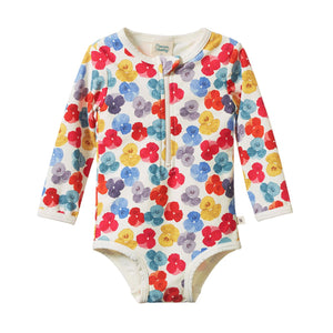 Nature Baby - One Piece Bathing Swimsuit | Painted Delphine