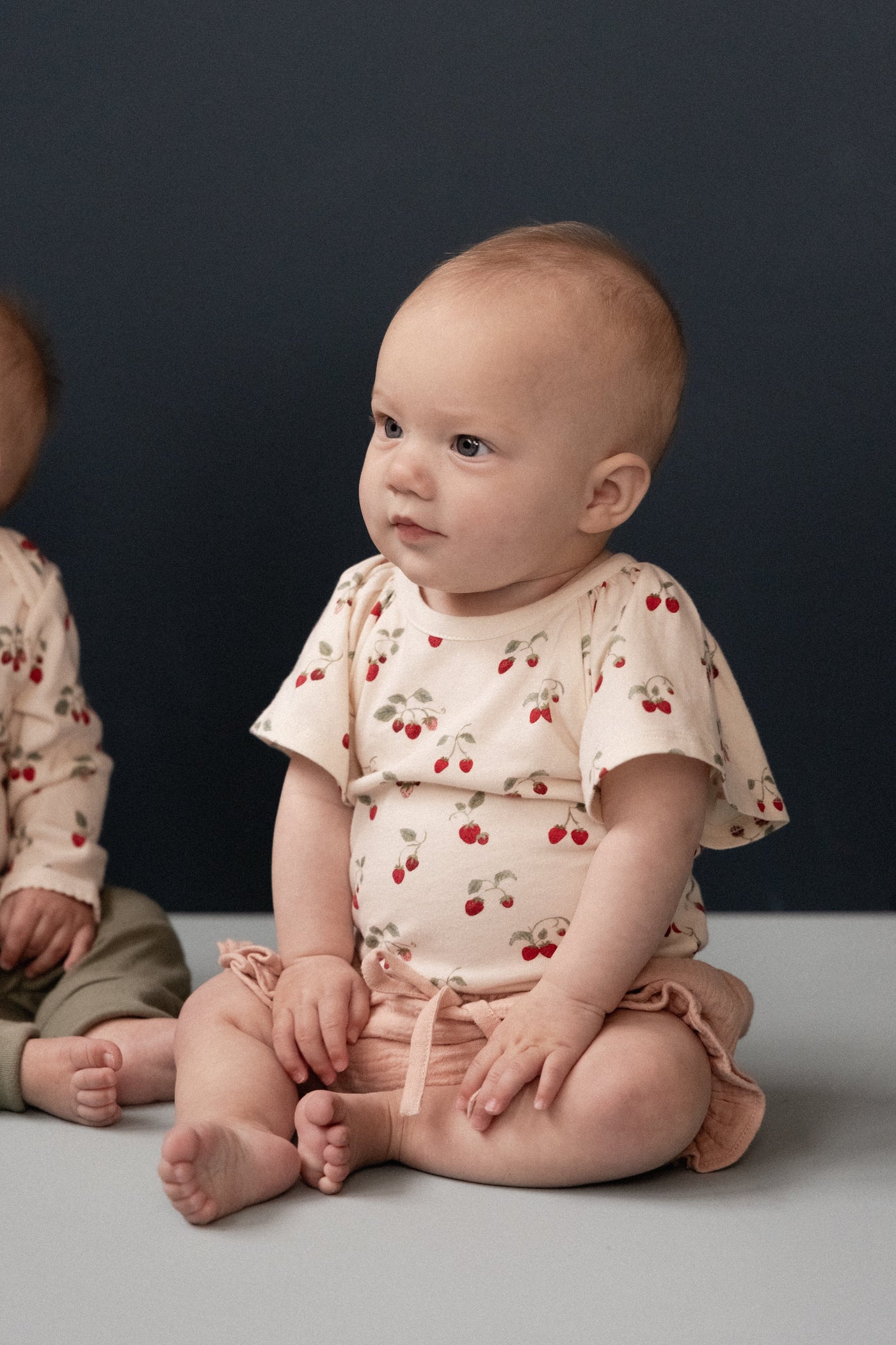 Nature Baby - Petal Bloomers Muslin | Rose Dust Crinkle Bloomers Nature Baby 