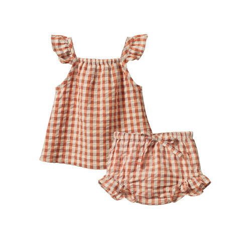 Nature Baby - Petal Set | Dandelion Gingham - PRE ORDER