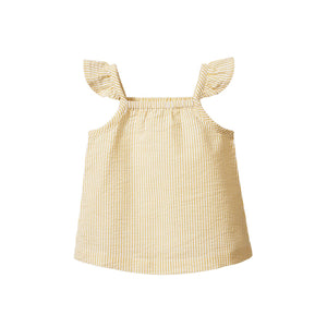 Nature Baby - Petal Top | Golden Stripe