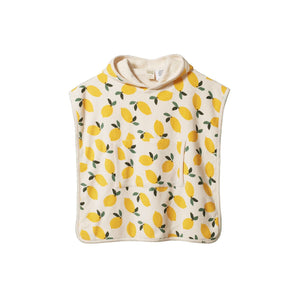 Nature Baby - Poncho Towel | Lemon Terry - Organic Cotton