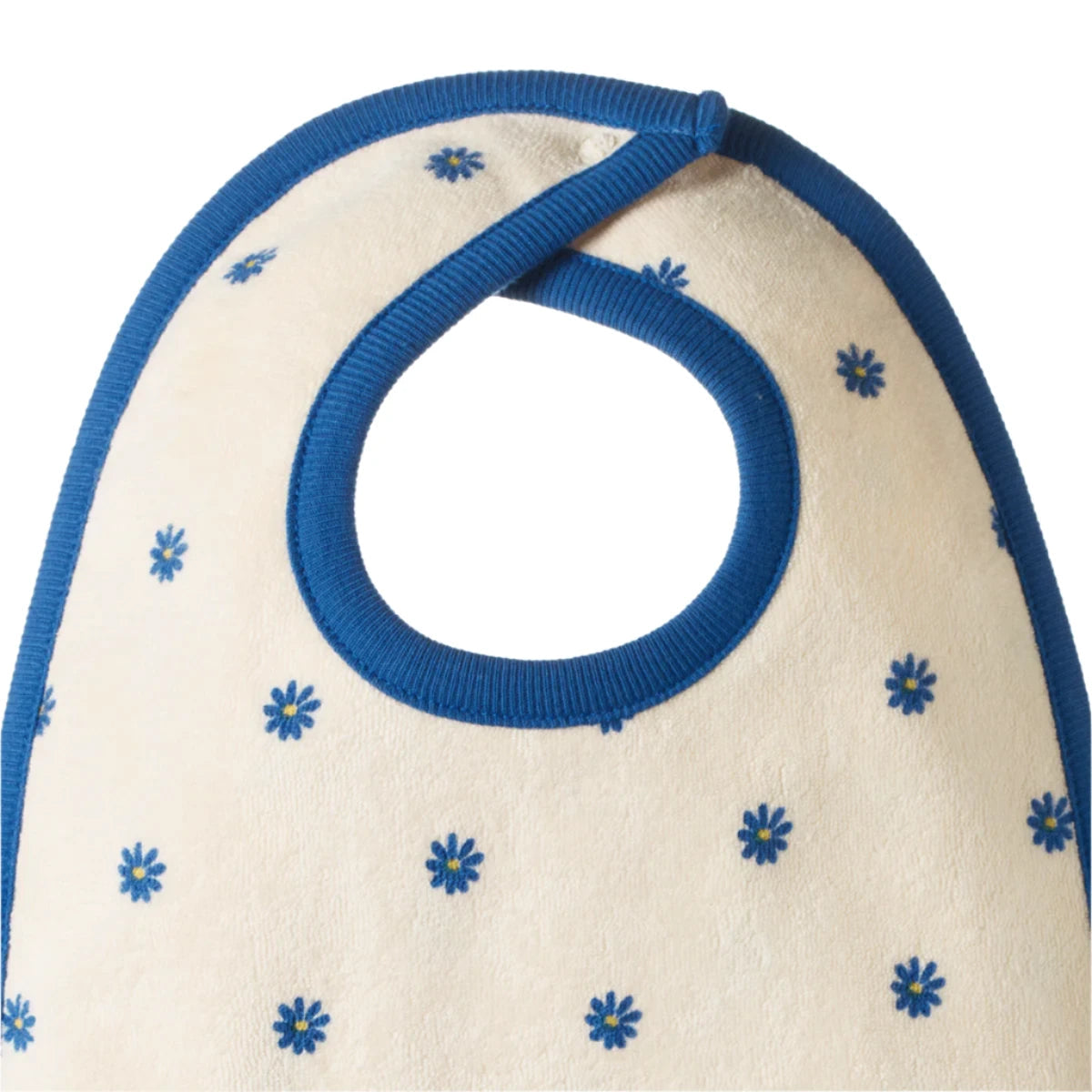 Nature Baby Reversible Bib - Daisy Daze Blue Print Bib Nature Baby 