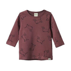 Nature Baby River Long Sleeve Tee - Happy Hounds Marron