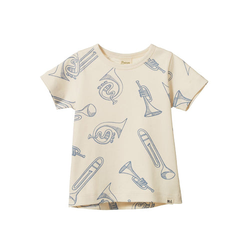 Nature Baby - River Tee | Jazz Natural Print - PRE ORDER