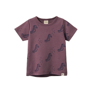 Nature Baby River Tee - Neptune Print