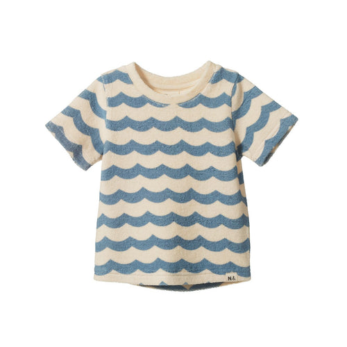 Nature Baby - River Tee Terry | Waves