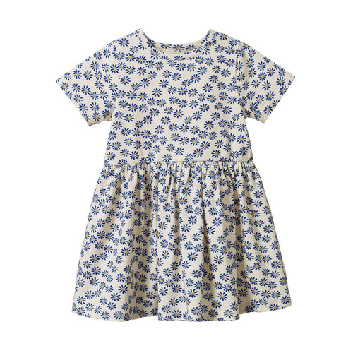 Nature Baby Saturday Dress - Daisy Daze Meadow Print