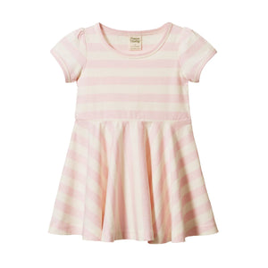 Nature Baby - Seaside Dress | Cotton Candy Stripe