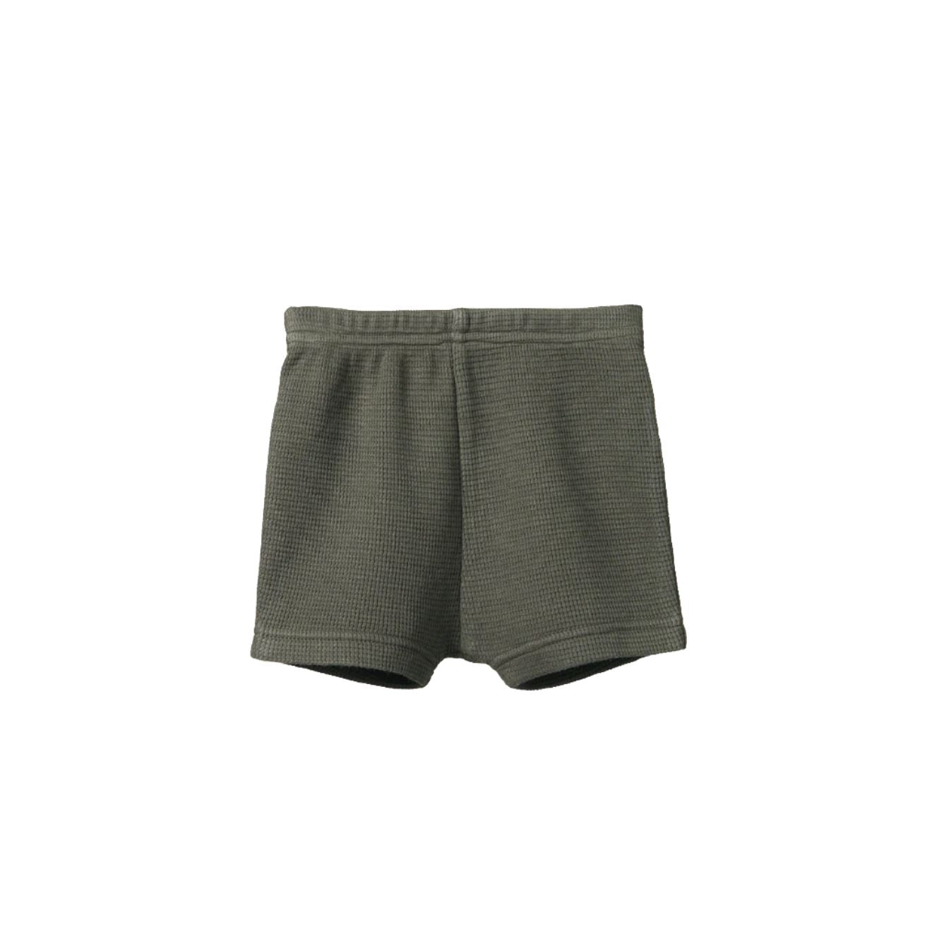 Nature Baby Selby Waffle Shorts - Thyme Shorts Nature Baby 