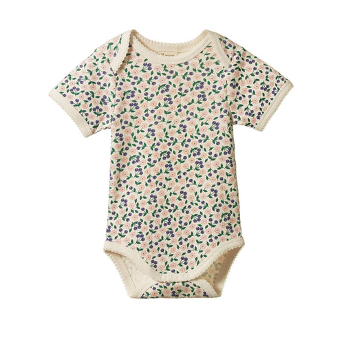 Nature Baby - Short Sleeve Bodysuit | Briarwood Print