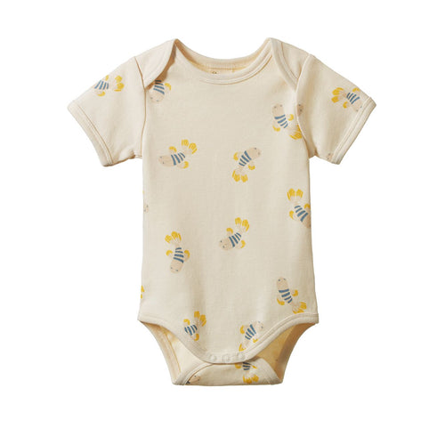 Nature Baby - Short Sleeve Bodysuit | Fish Fable