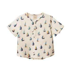 Nature Baby - Short Sleeve Caravan Shirt Muslin | Regatta
