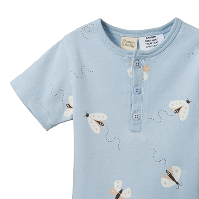 Nature Baby Short Sleeve Pyjamas Set - Butterfly Dance Short Sleeve Pyjamas Nature Baby 