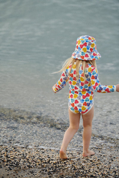 Nature Baby - Splash Sunhat | Painted Delphine Swim Hats Nature Baby 