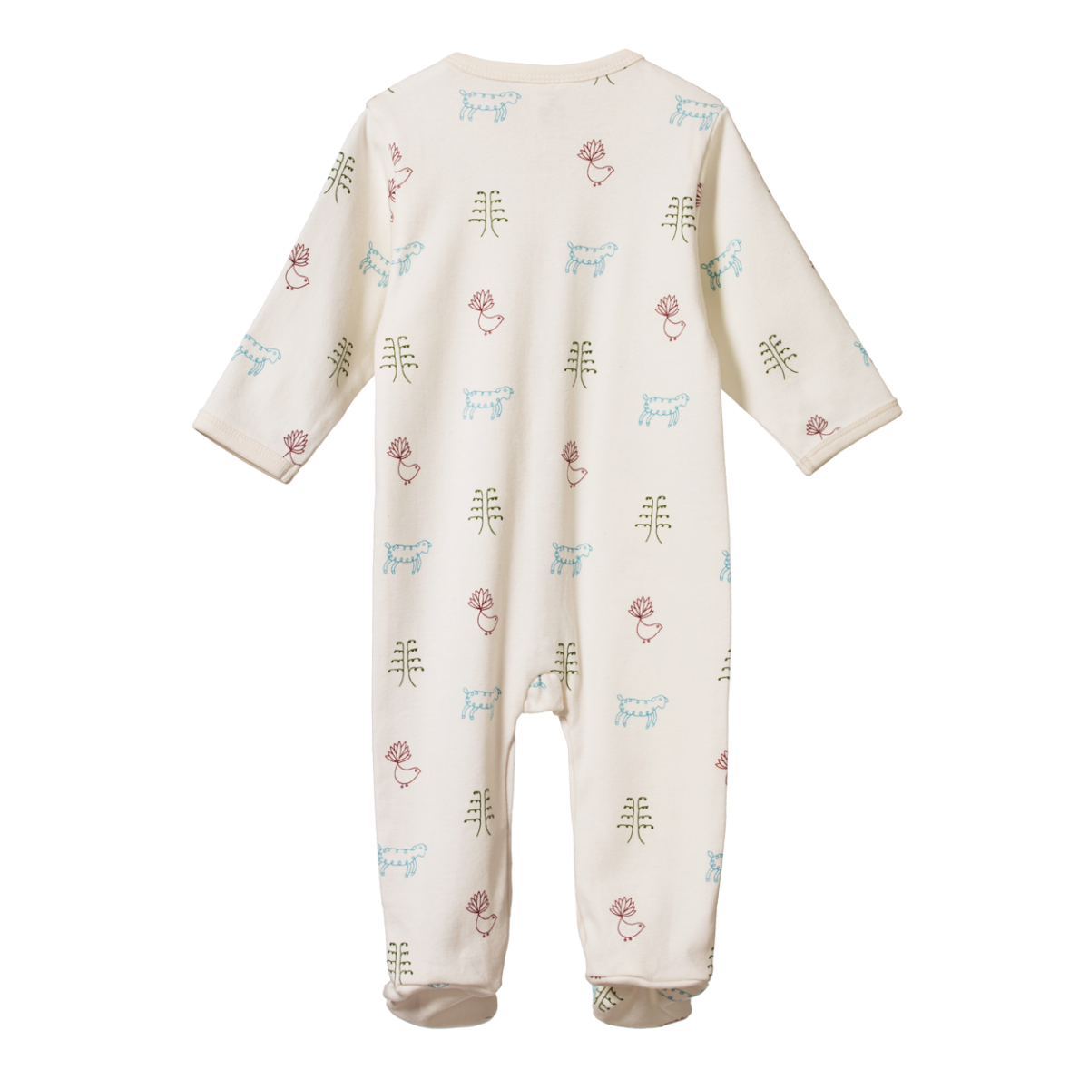 Nature Baby - Stretch & Grow Nature Baby Print Growsuit Nature Baby 