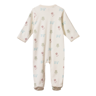 Nature Baby - Stretch & Grow Nature Baby Print Growsuit Nature Baby 