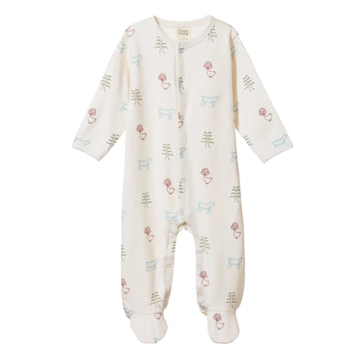 Nature Baby - Stretch & Grow Nature Baby Print Growsuit Nature Baby 