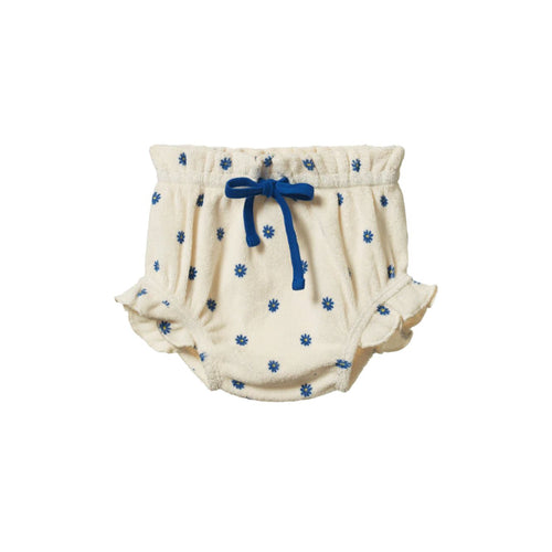 Nature Baby Terry Bloomers - Daisy Daze Blue Print