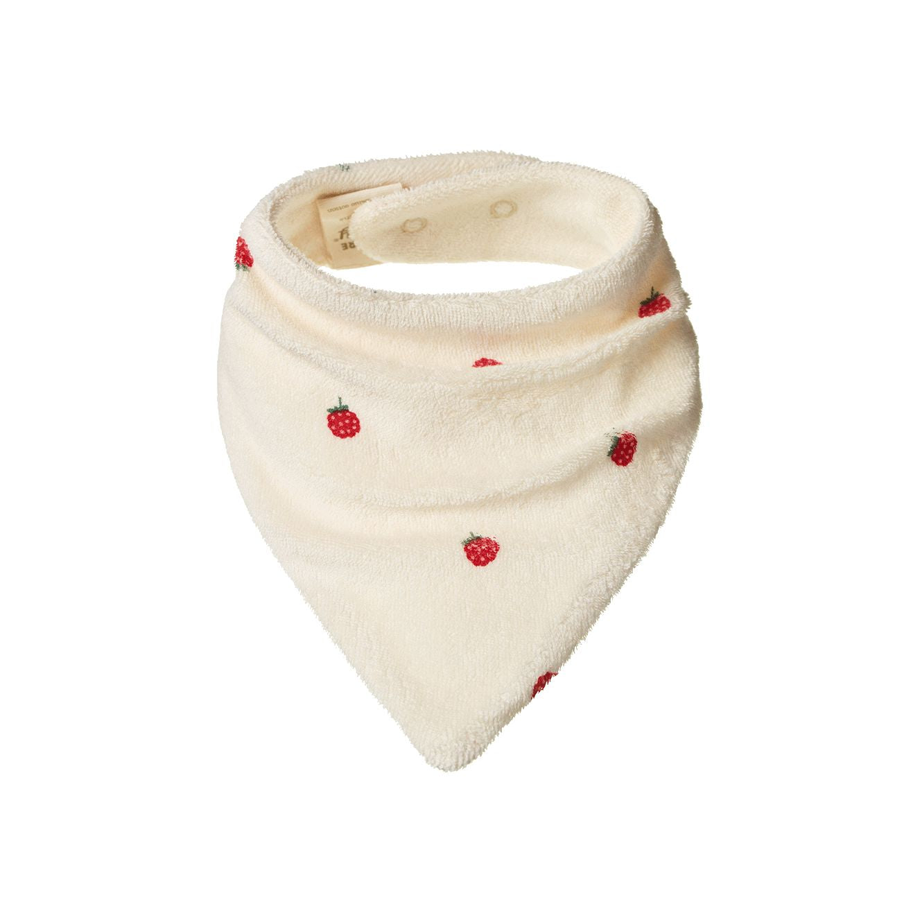 Nature Baby - Triangle Bib Terry | Raspberry Bib Nature Baby 